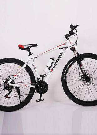 Гірський велосипед s200 hammer біло червоний 29 дюймів2 фото