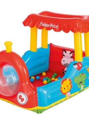 Ігровий центр паровоз fisher price з 25 кульками, від 2х років...