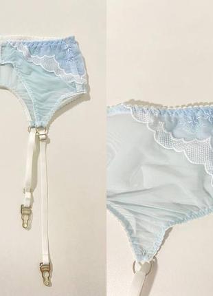 Сексуальний комплект білизни "provence", ліф корсет + стрінги + пояс + гартери9 фото