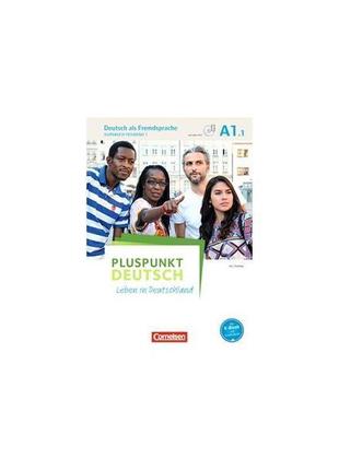 Книга pluspunkt deutsch neu a1/1 kursbuch mit video-dvd (97830...