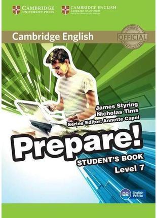 Книга cambridge english prepare! 7 student's book (підручник) ...