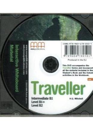 Книга traveller pre-intermediate b1 - b2 interactive whiteboar...1 фото