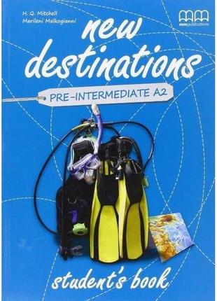 Книга new destinations pre-intermediate a2 sb with culture tim...