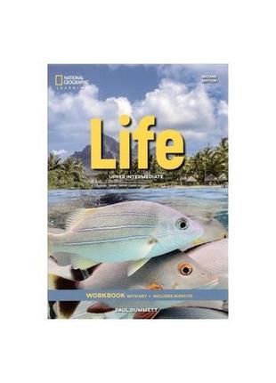 Книга life second edition upper-intermediate workbook with key...