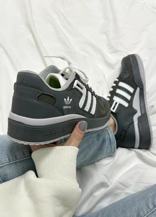 Adidas forum grey3 фото