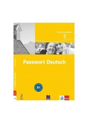 Книга passwort deutsch 3 lehrerhandbuch (9789668315633) abc