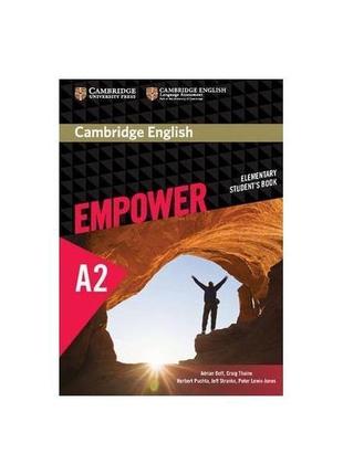 Книга cambridge english empower a2 elementary student's book (...