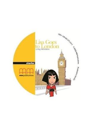 Книга graded readers 1 lisa goes to london audio cd (978960379...