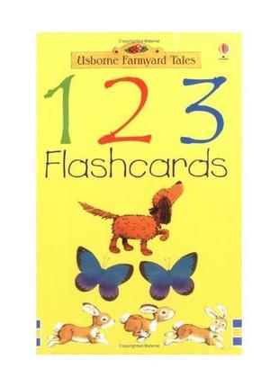 Книга fyt 123 flashcards (9780746054413) usborne