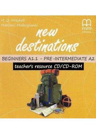 Книга new destinations beginner-pre-intermediate trp cd/cd-rom...