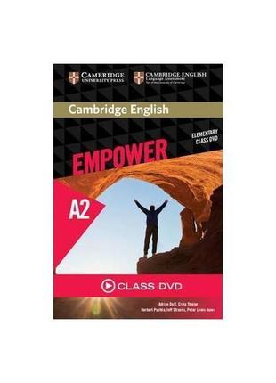 Книга cambridge english empower a2 elementary class dvd (97811...