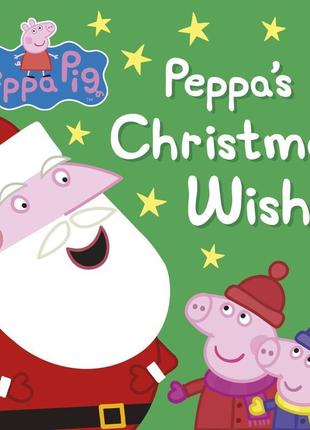 Книга peppa pig: peppa's christmas wish (9780718197193) ladybird