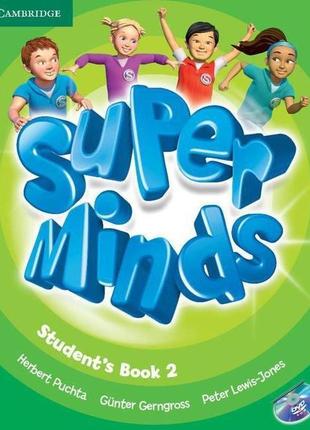 Книга super minds 2 student's book with dvd-rom (підручник) (9...