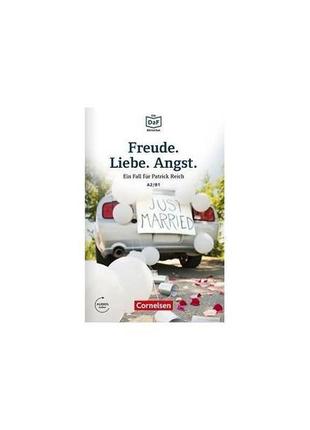 Книга die daf-bibliothek: a2/b1 freude. liebe. angst mit audio...