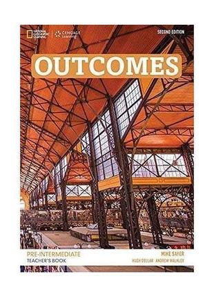 Книга outcomes 2nd edition pre-intermediate teacher's book wit...