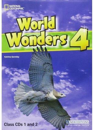 Книга world wonders 4 class audio cds (9781111218201) abc