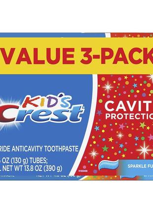 Детская зубная паста crest kids cavity protection3 фото