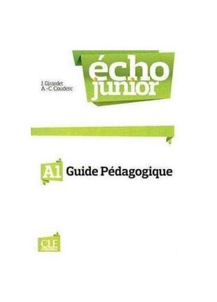 Книга echo junior a1 livre du professeur (9782090387209) cle i...