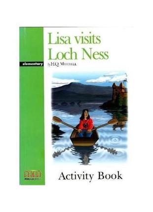 Книга graded readers 2 lisa visits loch ness activity book (97...