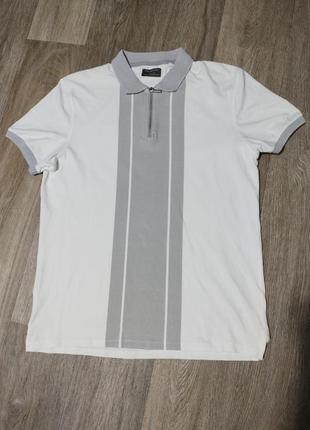Мужская футболка / поло / primark / мужская одежда / чоловічий одяг / белая футболка1 фото