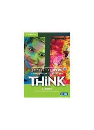 Книга think starter (a1) presentation plus dvd-rom (9781107586...