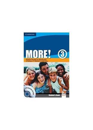 Книга more! 3 sb with interactive cd-rom (9780521713078) cambr...