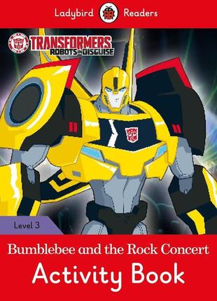 Книга ladybird readers 3 transformers: bumblebee and the rock ...