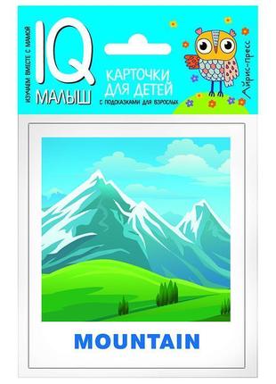 Книга iq малыш: english природа (9785811257201) айрис