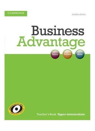 Книга business advantage upper-intermediate teacher's book (97...