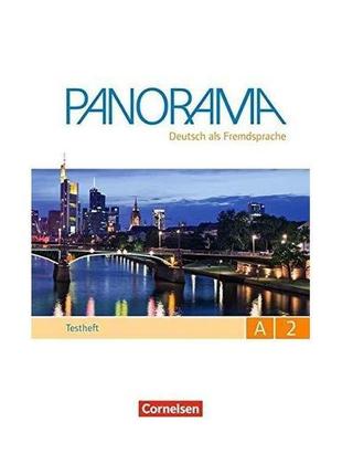 Книга panorama a2 testheft mit hor-cd (9783061205089) cornelsen