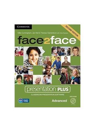 Книга face2face 2nd edition advanced presentation plus dvd-rom...