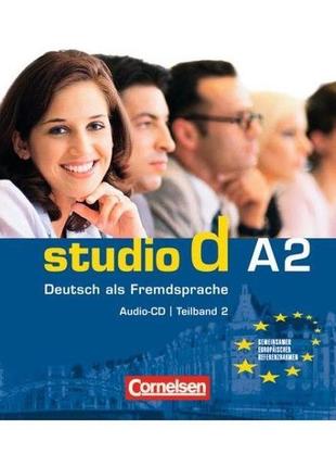 Книга studio d a2 teilband 2 audio-cd (9783464207758) cornelsen