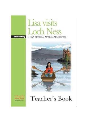 Книга graded readers 2 lisa visits loch ness teacher's book (9...