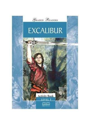 Книга graded readers 3 excalibur activity book (9789604780372)...
