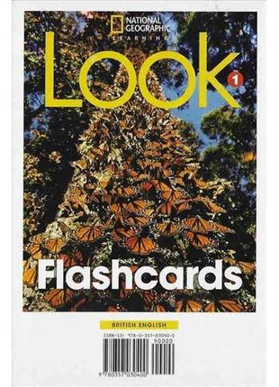 Книга look 1 flashcards (9780357030400) national geographic ce...