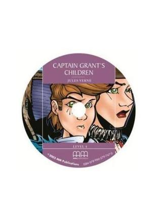 Книга graded readers 4 captain grant’s children audio cd (9789...