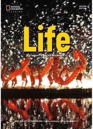 Книга life second edition beginner student's book + app code (...