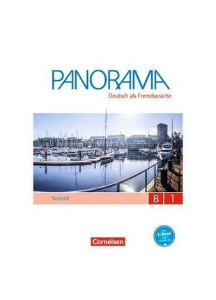 Книга panorama b1 testheft mit cd (9783061205287) cornelsen