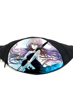 Поясная сумка бананка мэгуринэ лука megurine luka (gb ml 010) gear bag черная