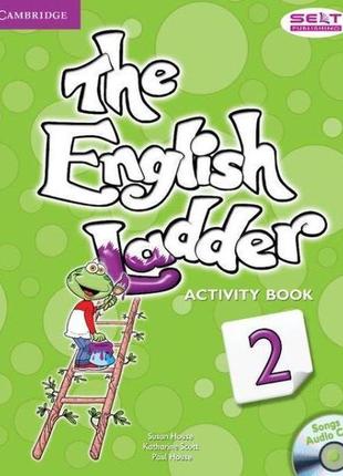 Книга the english ladder 2 activity book with songs audio cd (...