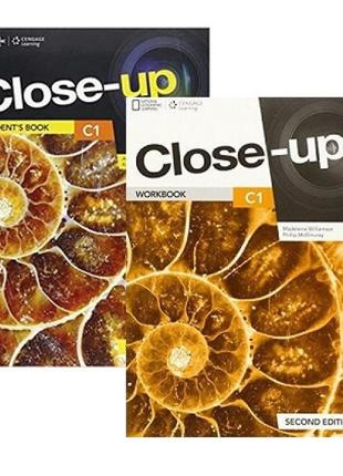 Комплект підручник + зошит close-up second edition c1 student'...