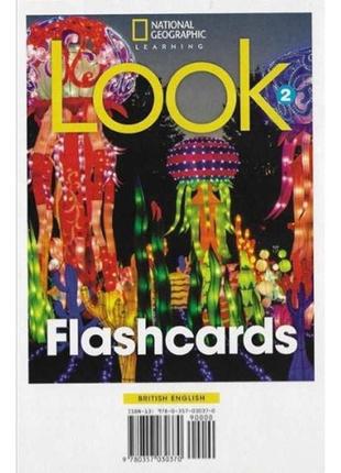 Книга look 2 flashcards (9780357030370) national geographic ce...