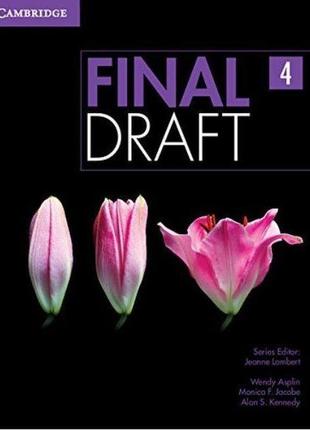 Книга final draft 4 student's book with online writing pack (9...1 фото
