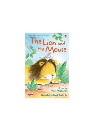 Книга ufr1 the lion and the mouse (9780746096604) usborne