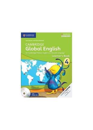 Книга cambridge global english 4 learner's book with audio cd ...1 фото