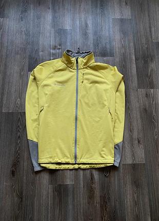 Columbia titanium софтшел вітровка чоловіча коламбія титаниум softshell спортивна куртка демісезон весна сіра зіпка xl
