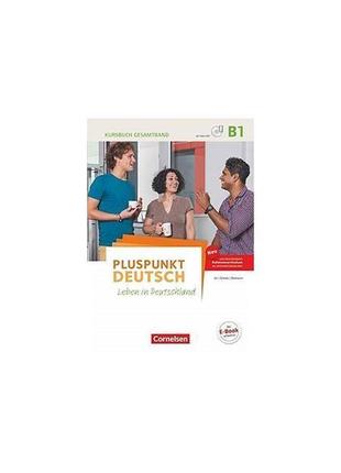 Книга pluspunkt deutsch neu b1 kursbuch mit interaktiven übung...