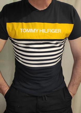 Нова сток оригінал фірмова катон футболка tommy hilfiger.м-л.6 фото