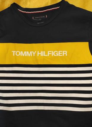 Нова сток оригінал фірмова катон футболка tommy hilfiger.м-л.2 фото