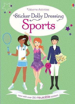 Книга sticker dolly dressing: sports (new ed.) (9781474917223)...